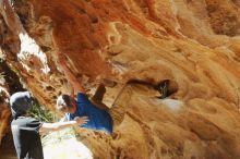 Bouldering in Hueco Tanks on 04/05/2019 with Blue Lizard Climbing and Yoga

Filename: SRM_20190405_1222300.jpg
Aperture: f/4.0
Shutter Speed: 1/400
Body: Canon EOS-1D Mark II
Lens: Canon EF 50mm f/1.8 II