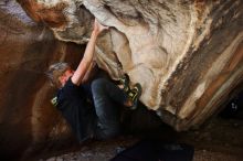 Bouldering in Hueco Tanks on 04/05/2019 with Blue Lizard Climbing and Yoga

Filename: SRM_20190405_1319530.jpg
Aperture: f/2.8
Shutter Speed: 1/320
Body: Canon EOS-1D Mark II
Lens: Canon EF 16-35mm f/2.8 L