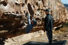 Bouldering in Hueco Tanks on 04/06/2019 with Blue Lizard Climbing and Yoga

Filename: SRM_20190406_0852460.jpg
Aperture: f/4.0
Shutter Speed: 1/1600
Body: Canon EOS-1D Mark II
Lens: Canon EF 50mm f/1.8 II