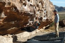 Bouldering in Hueco Tanks on 04/06/2019 with Blue Lizard Climbing and Yoga

Filename: SRM_20190406_0903520.jpg
Aperture: f/4.0
Shutter Speed: 1/500
Body: Canon EOS-1D Mark II
Lens: Canon EF 50mm f/1.8 II