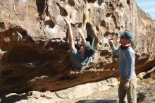 Bouldering in Hueco Tanks on 04/06/2019 with Blue Lizard Climbing and Yoga

Filename: SRM_20190406_0908440.jpg
Aperture: f/4.0
Shutter Speed: 1/500
Body: Canon EOS-1D Mark II
Lens: Canon EF 50mm f/1.8 II