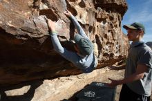 Bouldering in Hueco Tanks on 04/06/2019 with Blue Lizard Climbing and Yoga

Filename: SRM_20190406_0913250.jpg
Aperture: f/5.6
Shutter Speed: 1/320
Body: Canon EOS-1D Mark II
Lens: Canon EF 16-35mm f/2.8 L
