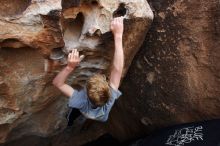 Bouldering in Hueco Tanks on 04/06/2019 with Blue Lizard Climbing and Yoga

Filename: SRM_20190406_1145410.jpg
Aperture: f/5.6
Shutter Speed: 1/400
Body: Canon EOS-1D Mark II
Lens: Canon EF 16-35mm f/2.8 L