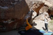 Bouldering in Hueco Tanks on 04/13/2019 with Blue Lizard Climbing and Yoga

Filename: SRM_20190413_0954160.jpg
Aperture: f/5.6
Shutter Speed: 1/400
Body: Canon EOS-1D Mark II
Lens: Canon EF 16-35mm f/2.8 L