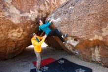 Bouldering in Hueco Tanks on 04/13/2019 with Blue Lizard Climbing and Yoga

Filename: SRM_20190413_1016470.jpg
Aperture: f/5.6
Shutter Speed: 1/160
Body: Canon EOS-1D Mark II
Lens: Canon EF 16-35mm f/2.8 L