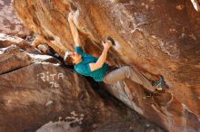 Bouldering in Hueco Tanks on 04/13/2019 with Blue Lizard Climbing and Yoga

Filename: SRM_20190413_1023250.jpg
Aperture: f/5.6
Shutter Speed: 1/320
Body: Canon EOS-1D Mark II
Lens: Canon EF 16-35mm f/2.8 L