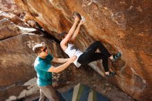 Bouldering in Hueco Tanks on 04/13/2019 with Blue Lizard Climbing and Yoga

Filename: SRM_20190413_1042040.jpg
Aperture: f/5.0
Shutter Speed: 1/320
Body: Canon EOS-1D Mark II
Lens: Canon EF 16-35mm f/2.8 L