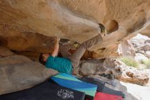 Bouldering in Hueco Tanks on 04/13/2019 with Blue Lizard Climbing and Yoga

Filename: SRM_20190413_1152010.jpg
Aperture: f/5.6
Shutter Speed: 1/160
Body: Canon EOS-1D Mark II
Lens: Canon EF 16-35mm f/2.8 L