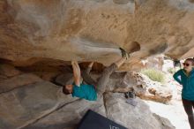 Bouldering in Hueco Tanks on 04/13/2019 with Blue Lizard Climbing and Yoga

Filename: SRM_20190413_1212020.jpg
Aperture: f/5.6
Shutter Speed: 1/200
Body: Canon EOS-1D Mark II
Lens: Canon EF 16-35mm f/2.8 L