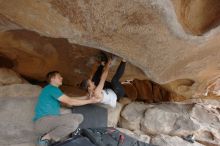 Bouldering in Hueco Tanks on 04/13/2019 with Blue Lizard Climbing and Yoga

Filename: SRM_20190413_1239080.jpg
Aperture: f/5.6
Shutter Speed: 1/200
Body: Canon EOS-1D Mark II
Lens: Canon EF 16-35mm f/2.8 L