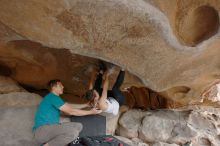 Bouldering in Hueco Tanks on 04/13/2019 with Blue Lizard Climbing and Yoga

Filename: SRM_20190413_1239110.jpg
Aperture: f/5.6
Shutter Speed: 1/250
Body: Canon EOS-1D Mark II
Lens: Canon EF 16-35mm f/2.8 L