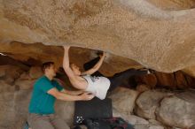 Bouldering in Hueco Tanks on 04/13/2019 with Blue Lizard Climbing and Yoga

Filename: SRM_20190413_1254550.jpg
Aperture: f/5.6
Shutter Speed: 1/250
Body: Canon EOS-1D Mark II
Lens: Canon EF 16-35mm f/2.8 L