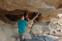 Bouldering in Hueco Tanks on 04/13/2019 with Blue Lizard Climbing and Yoga

Filename: SRM_20190413_1310300.jpg
Aperture: f/4.0
Shutter Speed: 1/250
Body: Canon EOS-1D Mark II
Lens: Canon EF 50mm f/1.8 II