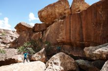 Bouldering in Hueco Tanks on 04/13/2019 with Blue Lizard Climbing and Yoga

Filename: SRM_20190413_1345560.jpg
Aperture: f/4.0
Shutter Speed: 1/1000
Body: Canon EOS-1D Mark II
Lens: Canon EF 16-35mm f/2.8 L