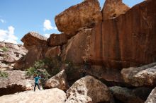 Bouldering in Hueco Tanks on 04/13/2019 with Blue Lizard Climbing and Yoga

Filename: SRM_20190413_1346130.jpg
Aperture: f/4.0
Shutter Speed: 1/800
Body: Canon EOS-1D Mark II
Lens: Canon EF 16-35mm f/2.8 L