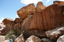 Bouldering in Hueco Tanks on 04/13/2019 with Blue Lizard Climbing and Yoga

Filename: SRM_20190413_1347450.jpg
Aperture: f/4.0
Shutter Speed: 1/640
Body: Canon EOS-1D Mark II
Lens: Canon EF 16-35mm f/2.8 L