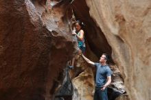 Bouldering in Hueco Tanks on 06/28/2019 with Blue Lizard Climbing and Yoga
Filename: SRM_20190628_1644540.jpg
Aperture: f/3.2
Shutter Speed: 1/160
Body: Canon EOS-1D Mark II
Lens: Canon EF 50mm f/1.8 II