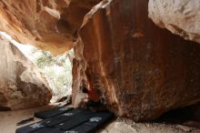 Bouldering in Hueco Tanks on 06/28/2019 with Blue Lizard Climbing and Yoga
Filename: SRM_20190628_1800561.jpg
Aperture: f/4.0
Shutter Speed: 1/125
Body: Canon EOS-1D Mark II
Lens: Canon EF 16-35mm f/2.8 L
