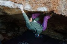 Bouldering in Hueco Tanks on 11/23/2019 with Blue Lizard Climbing and Yoga

Filename: SRM_20191123_1632130.jpg
Aperture: f/3.2
Shutter Speed: 1/250
Body: Canon EOS-1D Mark II
Lens: Canon EF 50mm f/1.8 II