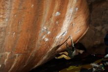 Bouldering in Hueco Tanks on 11/26/2019 with Blue Lizard Climbing and Yoga
Filename: SRM_20191126_1433400.jpg
Aperture: f/7.1
Shutter Speed: 1/250
Body: Canon EOS-1D Mark II
Lens: Canon EF 16-35mm f/2.8 L