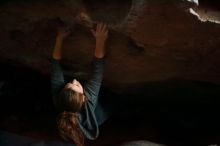 Bouldering in Hueco Tanks on 12/06/2019 with Blue Lizard Climbing and Yoga

Filename: SRM_20191206_1808030.jpg
Aperture: f/1.8
Shutter Speed: 1/50
Body: Canon EOS-1D Mark II
Lens: Canon EF 50mm f/1.8 II