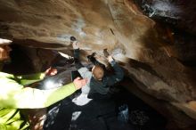 Bouldering in Hueco Tanks on 12/11/2019 with Blue Lizard Climbing and Yoga

Filename: SRM_20191211_1236330.jpg
Aperture: f/6.3
Shutter Speed: 1/250
Body: Canon EOS-1D Mark II
Lens: Canon EF 16-35mm f/2.8 L