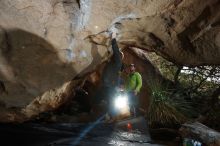 Bouldering in Hueco Tanks on 12/11/2019 with Blue Lizard Climbing and Yoga

Filename: SRM_20191211_1244460.jpg
Aperture: f/6.3
Shutter Speed: 1/250
Body: Canon EOS-1D Mark II
Lens: Canon EF 16-35mm f/2.8 L