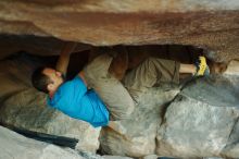Bouldering in Hueco Tanks on 12/14/2019 with Blue Lizard Climbing and Yoga

Filename: SRM_20191214_1732350.jpg
Aperture: f/2.8
Shutter Speed: 1/250
Body: Canon EOS-1D Mark II
Lens: Canon EF 50mm f/1.8 II