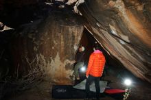 Bouldering in Hueco Tanks on 12/30/2019 with Blue Lizard Climbing and Yoga

Filename: SRM_20191230_1150340.jpg
Aperture: f/5.6
Shutter Speed: 1/250
Body: Canon EOS-1D Mark II
Lens: Canon EF 16-35mm f/2.8 L