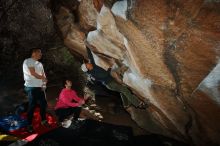 Bouldering in Hueco Tanks on 12/30/2019 with Blue Lizard Climbing and Yoga

Filename: SRM_20191230_1221210.jpg
Aperture: f/8.0
Shutter Speed: 1/250
Body: Canon EOS-1D Mark II
Lens: Canon EF 16-35mm f/2.8 L