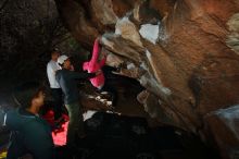 Bouldering in Hueco Tanks on 12/30/2019 with Blue Lizard Climbing and Yoga
Filename: SRM_20191230_1226310.jpg
Aperture: f/8.0
Shutter Speed: 1/250
Body: Canon EOS-1D Mark II
Lens: Canon EF 16-35mm f/2.8 L