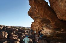 Bouldering in Hueco Tanks on 01/01/2020 with Blue Lizard Climbing and Yoga

Filename: SRM_20200101_1056520.jpg
Aperture: f/8.0
Shutter Speed: 1/250
Body: Canon EOS-1D Mark II
Lens: Canon EF 16-35mm f/2.8 L