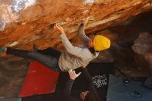 Bouldering in Hueco Tanks on 01/03/2020 with Blue Lizard Climbing and Yoga
Filename: SRM_20200103_1631190.jpg
Aperture: f/4.0
Shutter Speed: 1/250
Body: Canon EOS-1D Mark II
Lens: Canon EF 50mm f/1.8 II