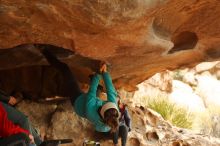 Bouldering in Hueco Tanks on 01/02/2020 with Blue Lizard Climbing and Yoga

Filename: SRM_20200102_1118260.jpg
Aperture: f/4.0
Shutter Speed: 1/250
Body: Canon EOS-1D Mark II
Lens: Canon EF 50mm f/1.8 II