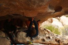 Bouldering in Hueco Tanks on 01/02/2020 with Blue Lizard Climbing and Yoga
Filename: SRM_20200102_1126390.jpg
Aperture: f/3.2
Shutter Speed: 1/250
Body: Canon EOS-1D Mark II
Lens: Canon EF 50mm f/1.8 II