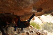 Bouldering in Hueco Tanks on 01/02/2020 with Blue Lizard Climbing and Yoga
Filename: SRM_20200102_1126440.jpg
Aperture: f/3.2
Shutter Speed: 1/250
Body: Canon EOS-1D Mark II
Lens: Canon EF 50mm f/1.8 II