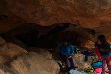 Bouldering in Hueco Tanks on 01/02/2020 with Blue Lizard Climbing and Yoga
Filename: SRM_20200102_1129380.jpg
Aperture: f/3.2
Shutter Speed: 1/250
Body: Canon EOS-1D Mark II
Lens: Canon EF 50mm f/1.8 II