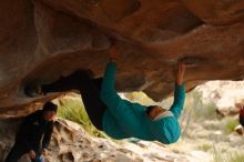 Bouldering in Hueco Tanks on 01/02/2020 with Blue Lizard Climbing and Yoga
Filename: SRM_20200102_1149110.jpg
Aperture: f/4.0
Shutter Speed: 1/250
Body: Canon EOS-1D Mark II
Lens: Canon EF 50mm f/1.8 II