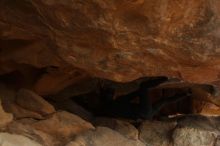 Bouldering in Hueco Tanks on 01/02/2020 with Blue Lizard Climbing and Yoga
Filename: SRM_20200102_1150440.jpg
Aperture: f/3.2
Shutter Speed: 1/250
Body: Canon EOS-1D Mark II
Lens: Canon EF 50mm f/1.8 II