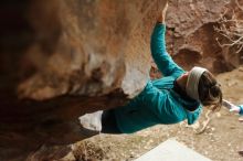 Bouldering in Hueco Tanks on 01/02/2020 with Blue Lizard Climbing and Yoga
Filename: SRM_20200102_1504180.jpg
Aperture: f/3.5
Shutter Speed: 1/250
Body: Canon EOS-1D Mark II
Lens: Canon EF 50mm f/1.8 II