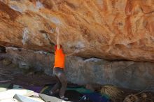 Bouldering in Hueco Tanks on 01/08/2020 with Blue Lizard Climbing and Yoga

Filename: SRM_20200108_1316170.jpg
Aperture: f/8.0
Shutter Speed: 1/500
Body: Canon EOS-1D Mark II
Lens: Canon EF 16-35mm f/2.8 L