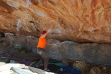Bouldering in Hueco Tanks on 01/08/2020 with Blue Lizard Climbing and Yoga

Filename: SRM_20200108_1316171.jpg
Aperture: f/8.0
Shutter Speed: 1/500
Body: Canon EOS-1D Mark II
Lens: Canon EF 16-35mm f/2.8 L