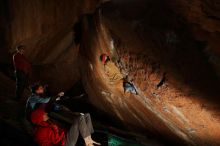 Bouldering in Hueco Tanks on 01/08/2020 with Blue Lizard Climbing and Yoga
Filename: SRM_20200108_1515370.jpg
Aperture: f/5.6
Shutter Speed: 1/250
Body: Canon EOS-1D Mark II
Lens: Canon EF 16-35mm f/2.8 L
