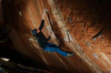 Bouldering in Hueco Tanks on 01/08/2020 with Blue Lizard Climbing and Yoga
Filename: SRM_20200108_1520330.jpg
Aperture: f/5.6
Shutter Speed: 1/250
Body: Canon EOS-1D Mark II
Lens: Canon EF 16-35mm f/2.8 L