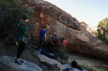 Bouldering in Hueco Tanks on 01/12/2020 with Blue Lizard Climbing and Yoga

Filename: SRM_20200112_1600590.jpg
Aperture: f/8.0
Shutter Speed: 1/250
Body: Canon EOS-1D Mark II
Lens: Canon EF 16-35mm f/2.8 L