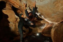 Bouldering in Hueco Tanks on 01/16/2020 with Blue Lizard Climbing and Yoga
Filename: SRM_20200116_1749460.jpg
Aperture: f/8.0
Shutter Speed: 1/250
Body: Canon EOS-1D Mark II
Lens: Canon EF 16-35mm f/2.8 L