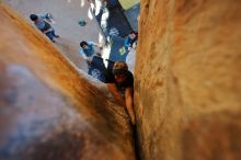 Bouldering in Hueco Tanks on 01/18/2020 with Blue Lizard Climbing and Yoga
Filename: SRM_20200118_1611130.jpg
Aperture: f/2.8
Shutter Speed: 1/100
Body: Canon EOS-1D Mark II
Lens: Canon EF 16-35mm f/2.8 L