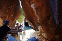 Bouldering in Hueco Tanks on 01/18/2020 with Blue Lizard Climbing and Yoga
Filename: SRM_20200118_1636170.jpg
Aperture: f/3.5
Shutter Speed: 1/250
Body: Canon EOS-1D Mark II
Lens: Canon EF 16-35mm f/2.8 L