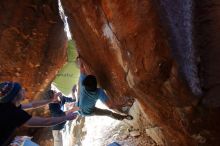 Bouldering in Hueco Tanks on 01/18/2020 with Blue Lizard Climbing and Yoga
Filename: SRM_20200118_1636230.jpg
Aperture: f/3.5
Shutter Speed: 1/250
Body: Canon EOS-1D Mark II
Lens: Canon EF 16-35mm f/2.8 L