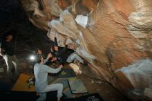 Bouldering in Hueco Tanks on 01/19/2020 with Blue Lizard Climbing and Yoga
Filename: SRM_20200119_1139020.jpg
Aperture: f/8.0
Shutter Speed: 1/250
Body: Canon EOS-1D Mark II
Lens: Canon EF 16-35mm f/2.8 L